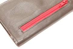 Portefeuille homme marron en cuir