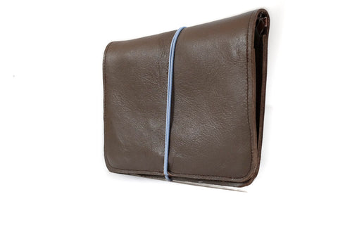 wallet leather brown men