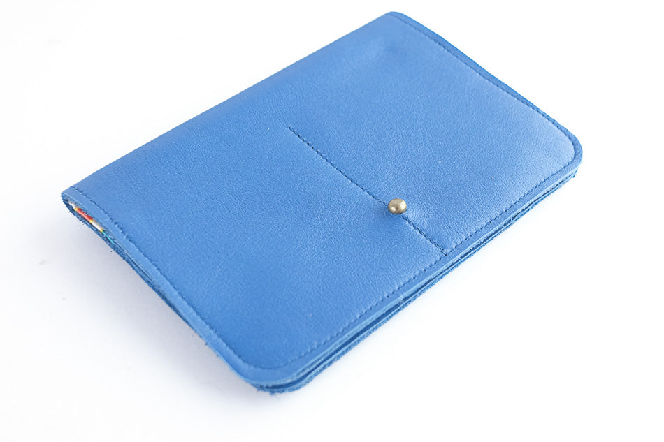 Portefeuille porte-monnaie bleu