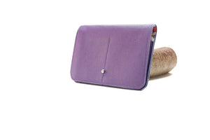 Portefeuille violet femme