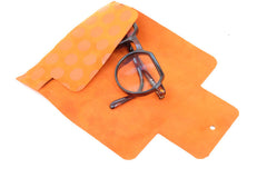 Protection lunettes en cuir original