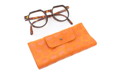 Protection lunettes en cuir original