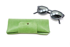 Range lunettes en daim