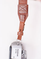 Fuji X leather camera lens