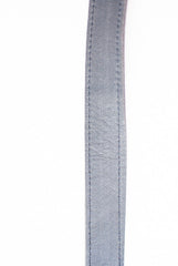 Strap camera blue leather custom