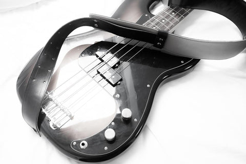 Sangle de guitare en cuir