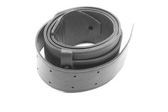 Sangle de guitare en cuir noire