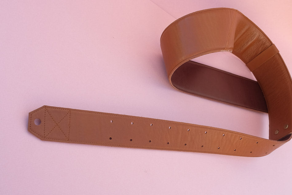 Sangle pour guitare en cuir