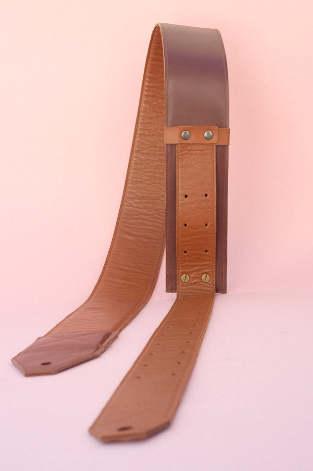 Sangle pour guitare en cuir