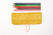 Trousse crayon en cuir fantaisie